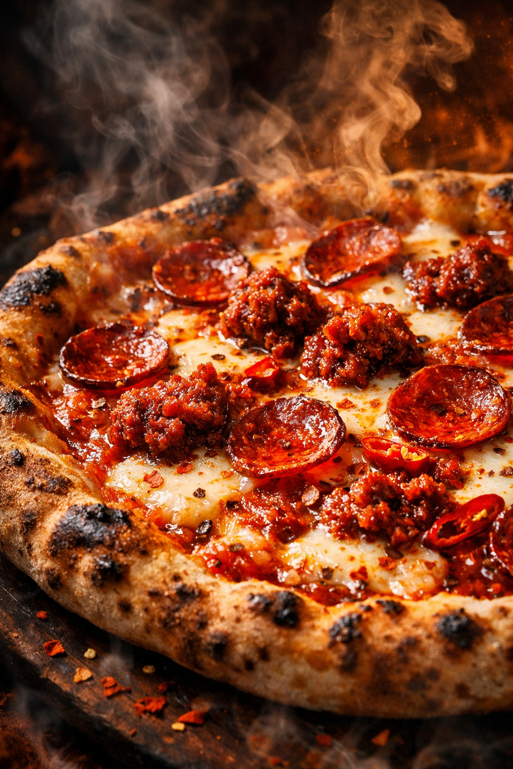 Pizza Diavola épicée