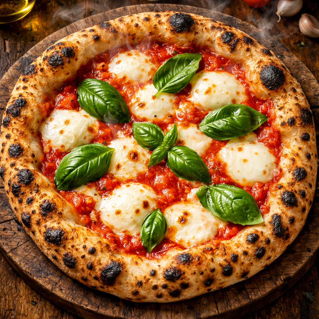 Pizza Margherita napolitaine