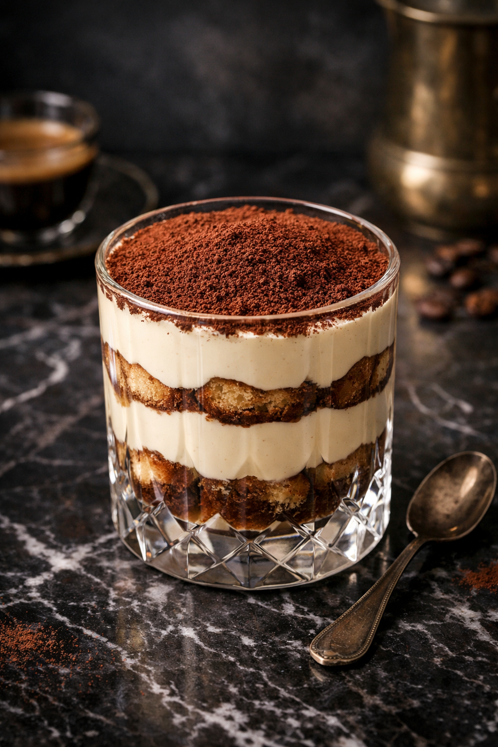 Tiramisù artisanal en verrine